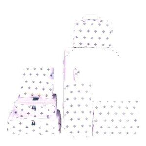 Cactus Pattern 7 PC Travel Bags Closet Dresser